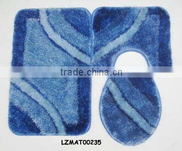 Shaggy bath mat set bath rug LZMAT00141