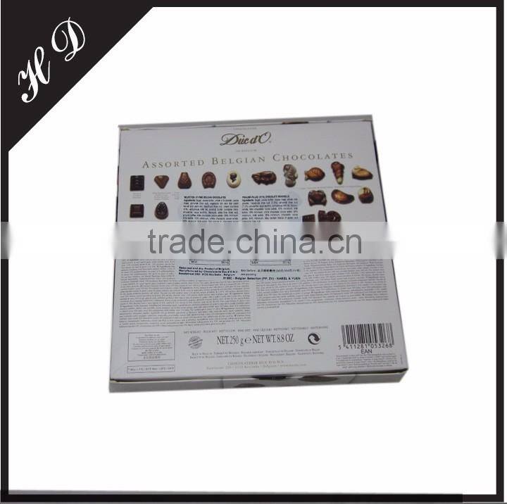 Cardboard Chocolate Gift Packaging Box