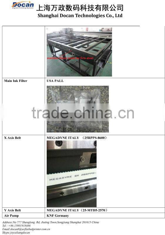 12 print head fast speed digital wood printing machine