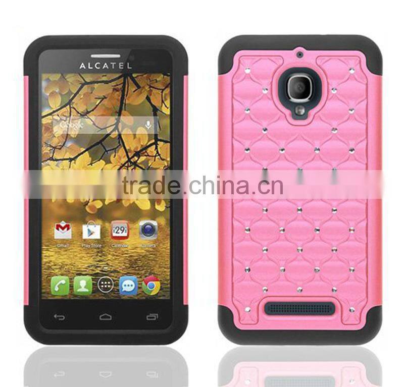 Triple defender Cellphone case cover for Alcate 7024