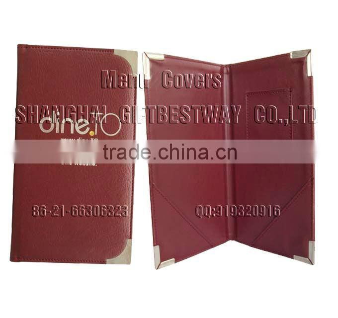 Black high quality restaurant check holder