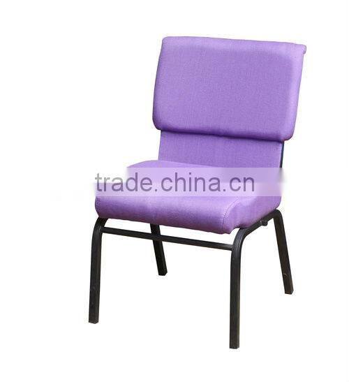 Purple color hotel banquet chair