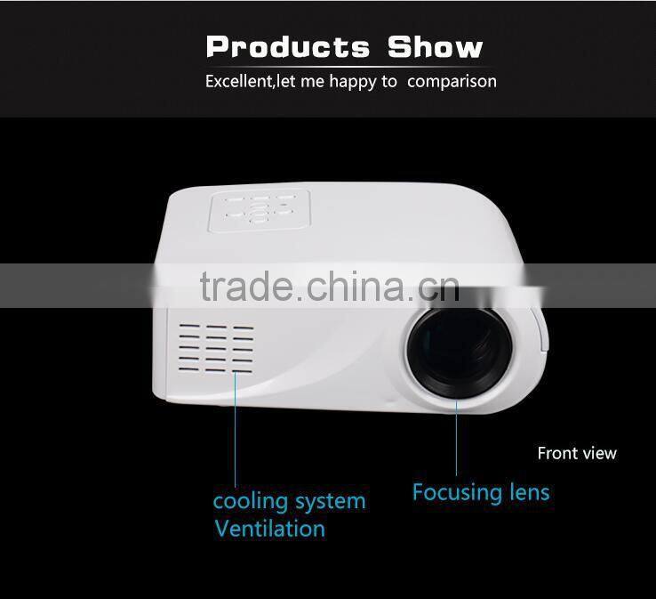 Portable HD 1080P Meeting Advertisement Multimedia Led Video Projector