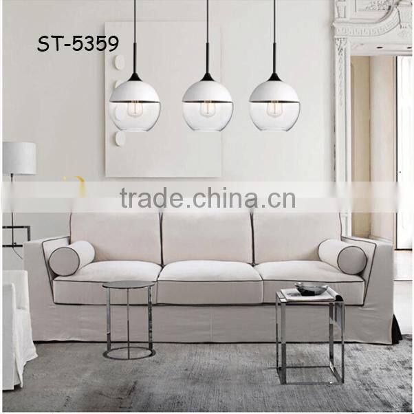 ST-5359-D Sunbelt sputnik santa claus head light clear glass pendant lamp