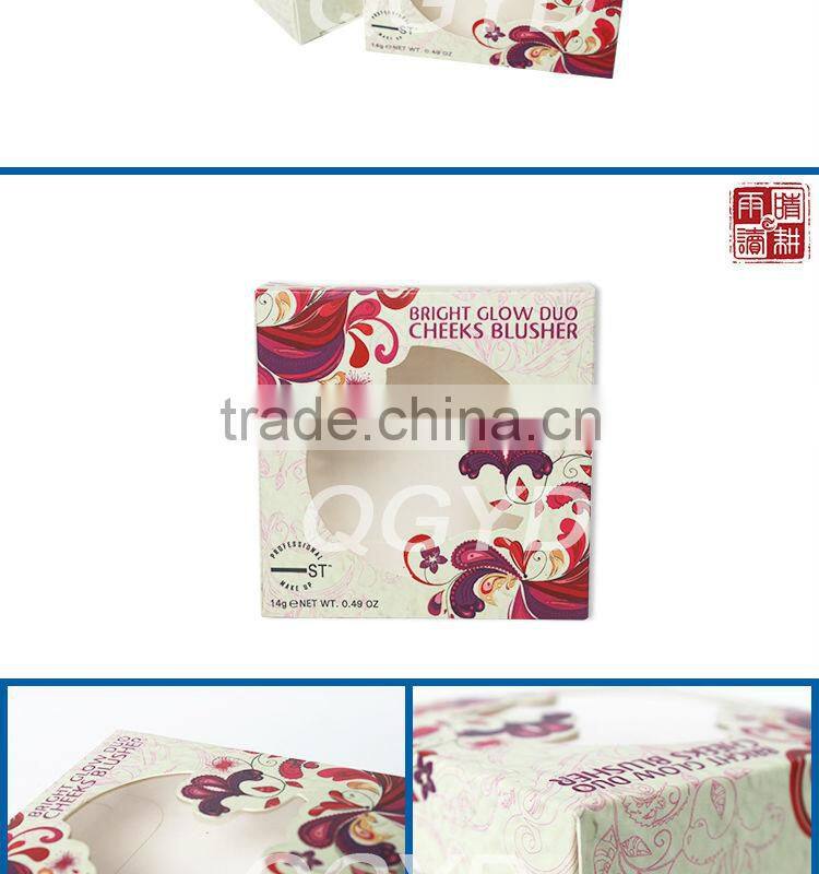 handmade paper fold gift box paper box with widow