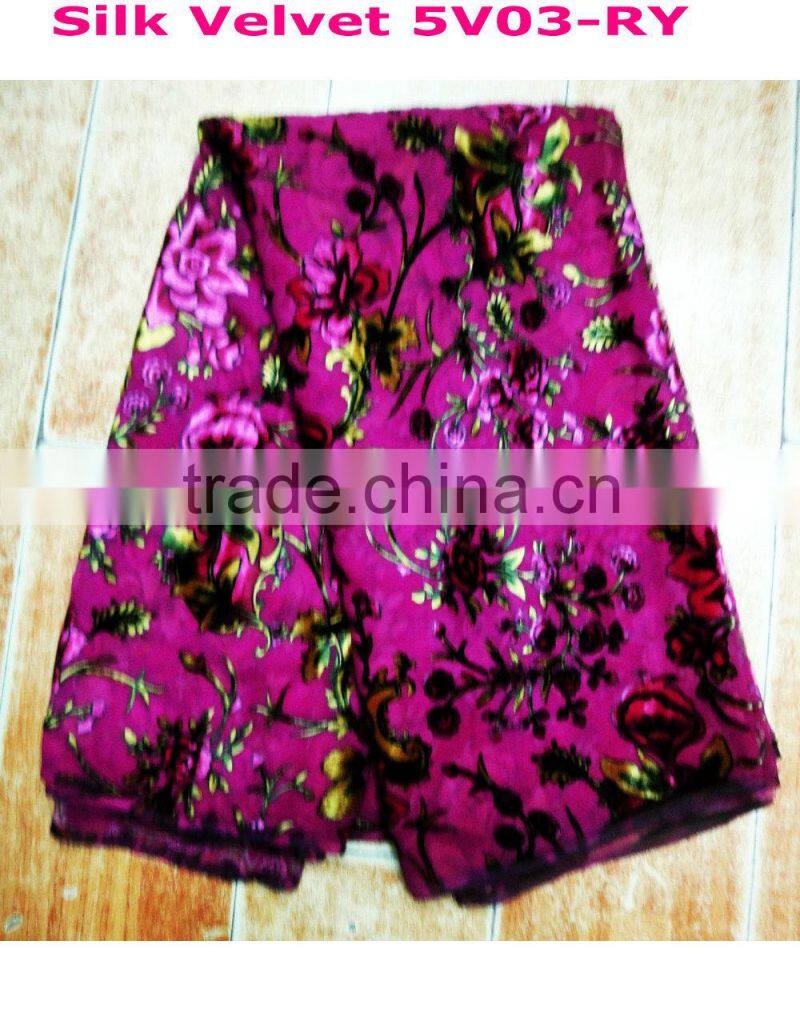 High quality beautiful of the latest design velvet african lace fabrics