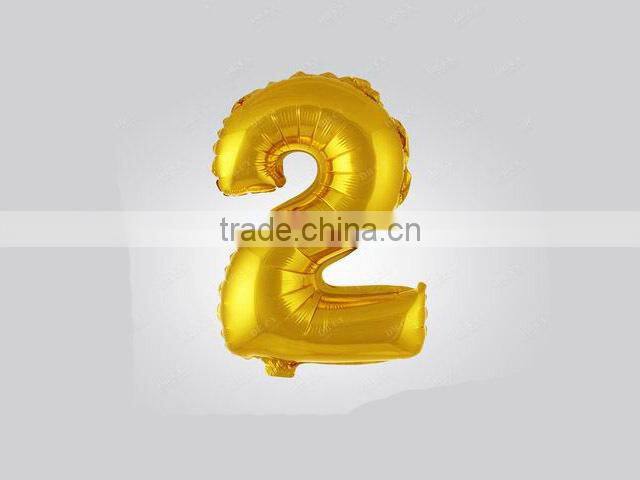 16 inches Foil number balloon,alphabet Balloons