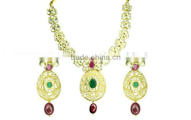 Kundan Beaded Necklace