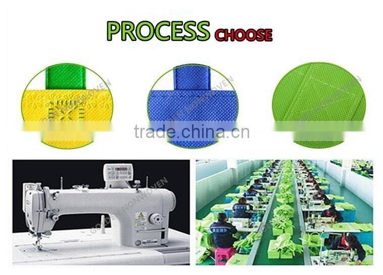 alibaba china golden factory supply nonwoven shopping bag, spunbond non-woven fabric ecological bags for Morocco