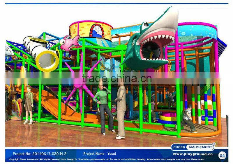 Cheer Amusement 20140613-020-M-2 Kids soft play indoor playground equipment