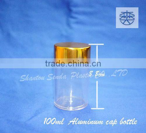 plastic pill bottles for sale, acrylic plastic bottle 100ml transparent, transparent bottle