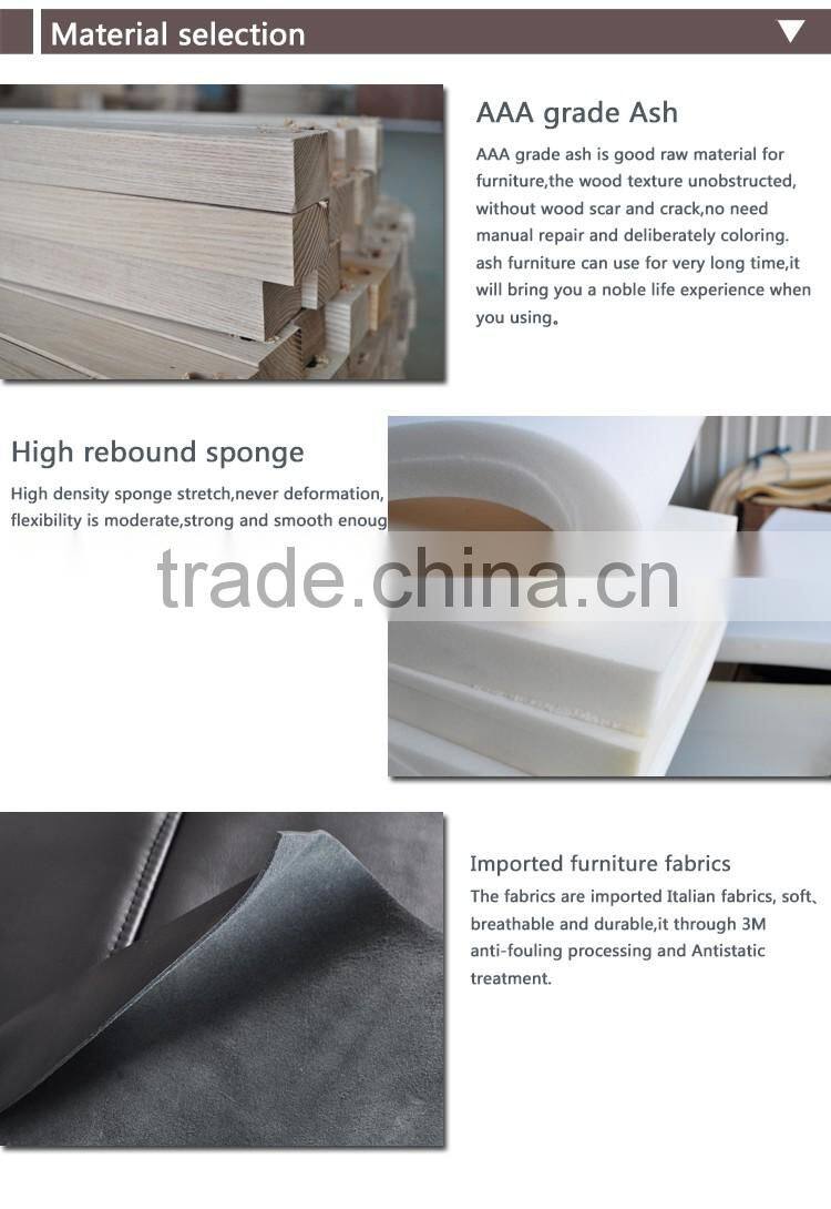 Hot Sale oak wood leisure chair modern lounge chair lazy man armchair