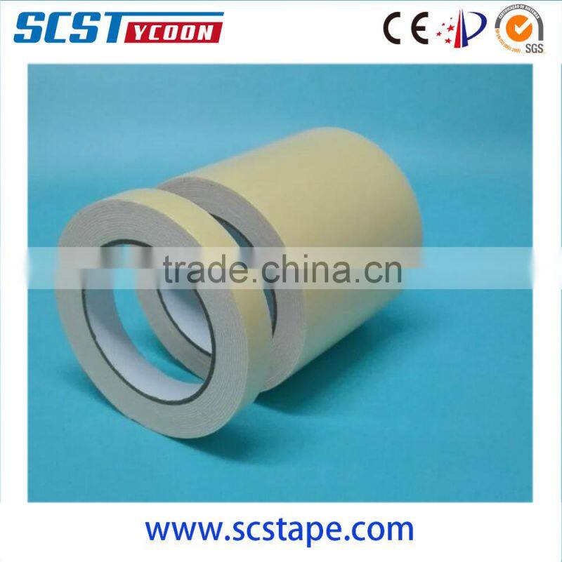 Strong adhesive strength hook loop fastener tape