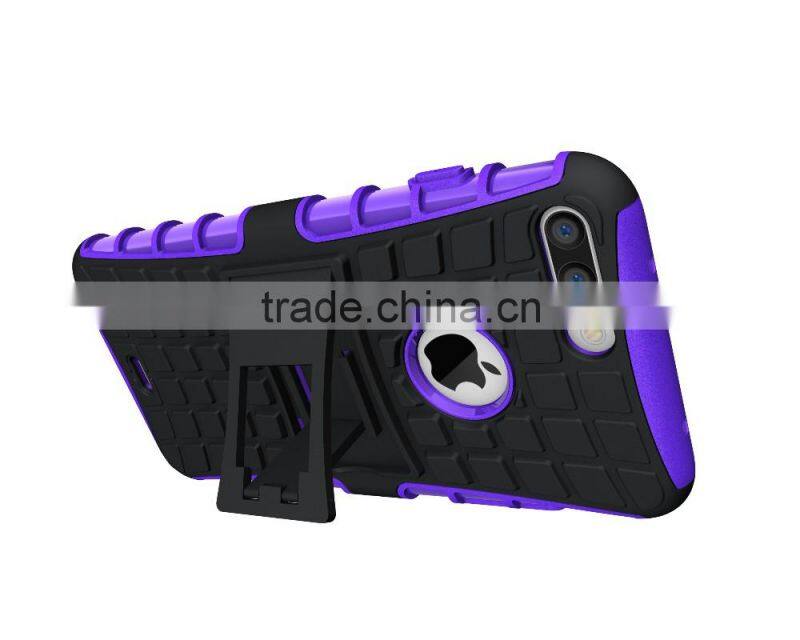 Excellent PC TPU Shockproof Phone Cover For Iphone 7 Heavy Duty Case