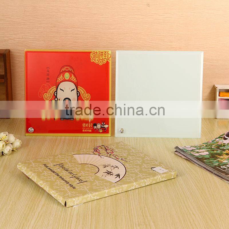 2015 Maikesub heat press glass picture frame for sublimation