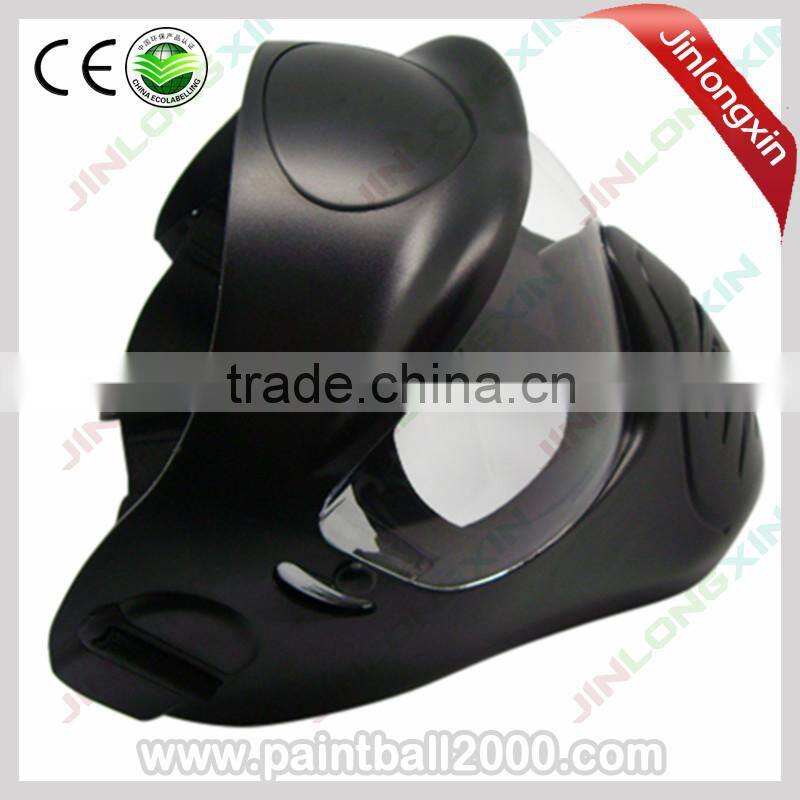 Paintball HEAVY DUTY FACE MASK WITH ANTI-FOG LENS BLACK