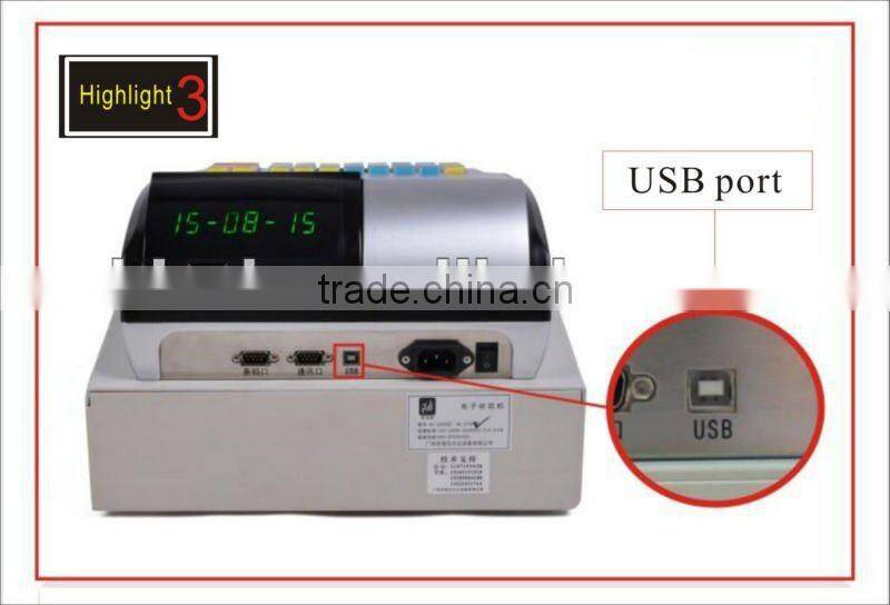 ECR electronic cash register for restaurant and stores