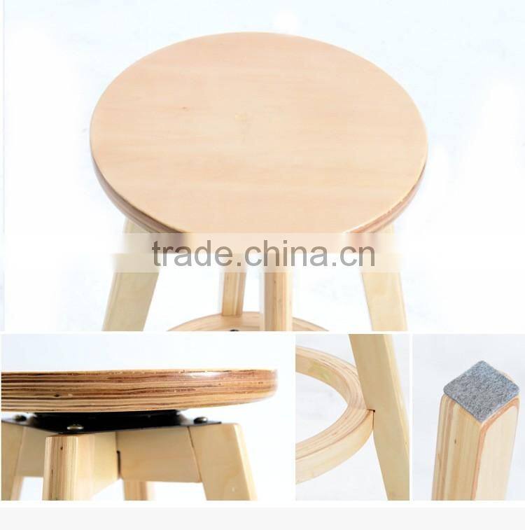 2016 New style Wood High foot Bar chair Y068