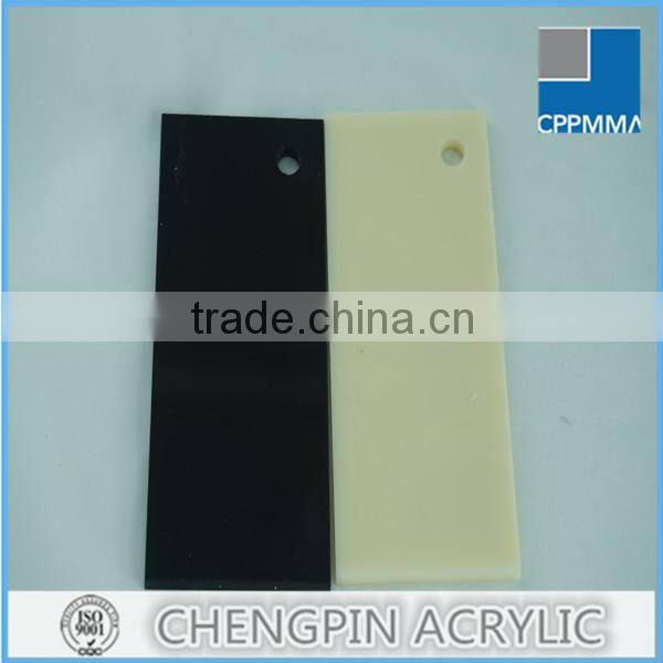 Multi color decorative cast plexiglass panels