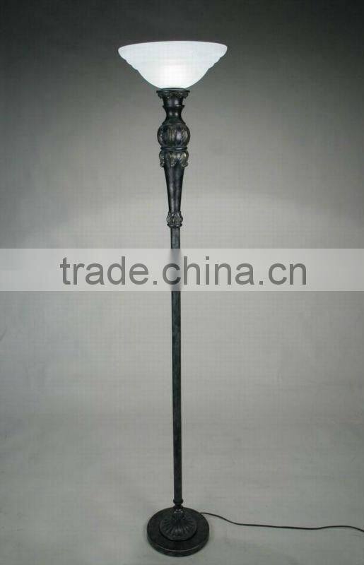 2015 Metal torchiere lamp