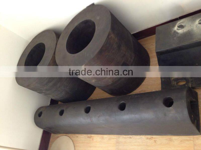 ISO 9001 quality standards certification marine protect for ship or dock cylindrical rubber fender