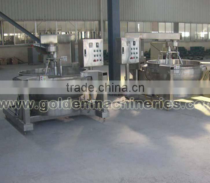 High-Speed Nut Food Gas Mixing Cooking Machine