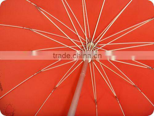 2013 first-class love heart shape special umbrellas for promotion