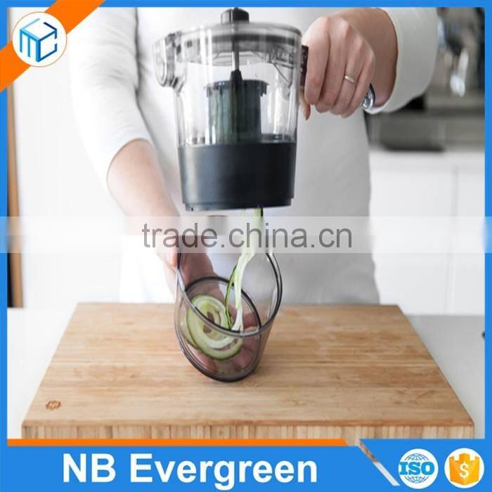 Vegetable Spiral Slicer, safely and easily turn fruits and vegetables into long julienne spiraled .