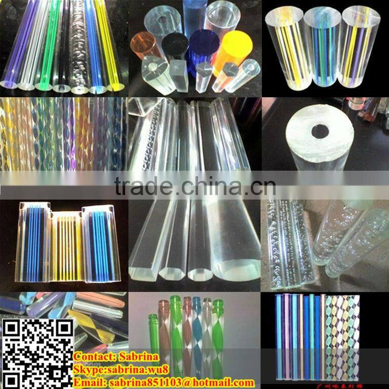 colored acrylic rod making machine