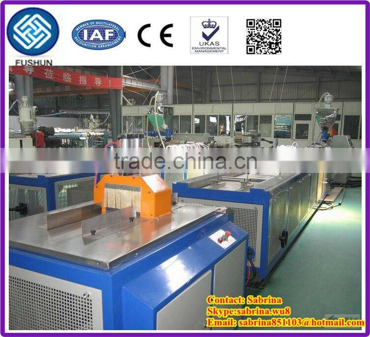 wood plastic composite pvc wpc machine