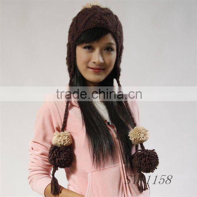 knitted earmuff hat