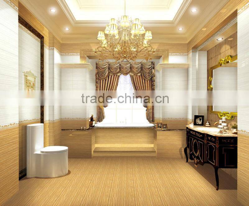 300x600 Bathroom ceramic wave glass tile