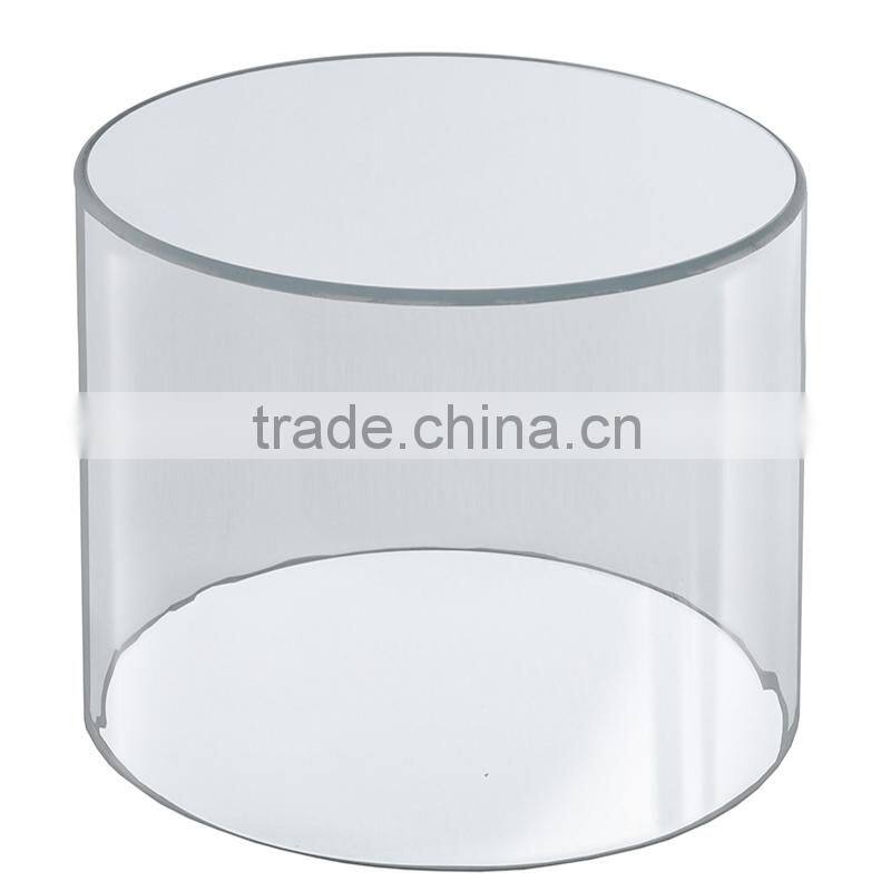 High quality acrylic column tray, cylinder display