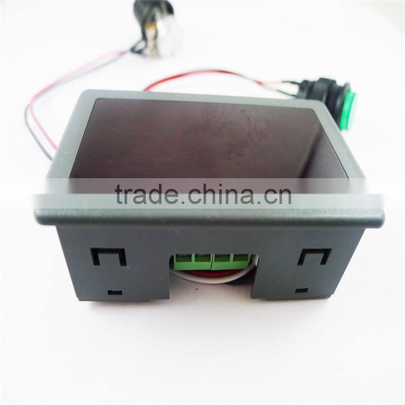 single phase Digital display Led 6V 12V 24V 8A Dc motor speed control hho PWM speed controler