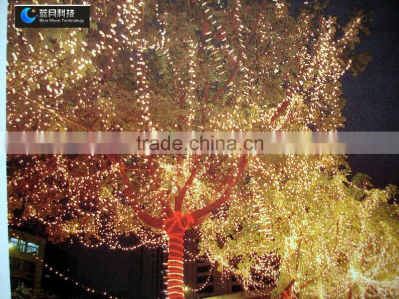 Patio party lights Green led christmas lights with cheap price
