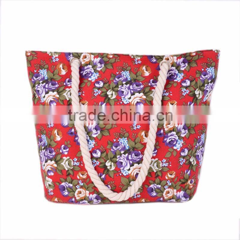 Newest wholesale chevron jute tote bag beach bags canada