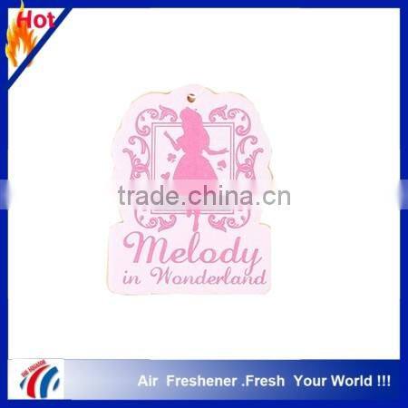 Air Freshener Factory Cheap Wholesale Promotion Custom hanging Paper Car Air Freshener For Car