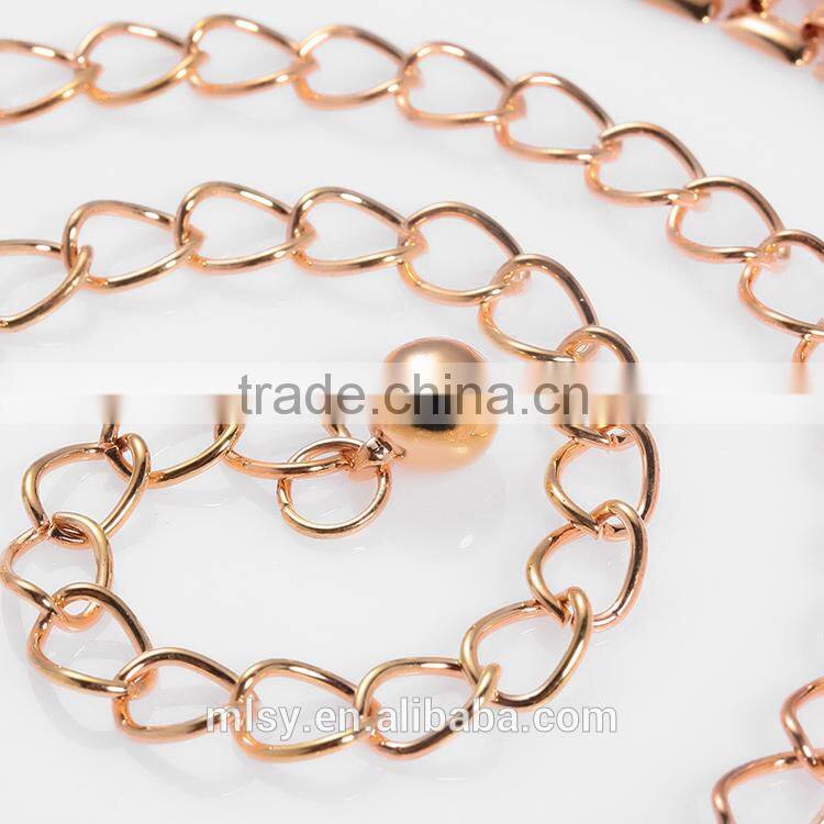 Fancy baraka gold plated body chain champagne Brightness F1-80153