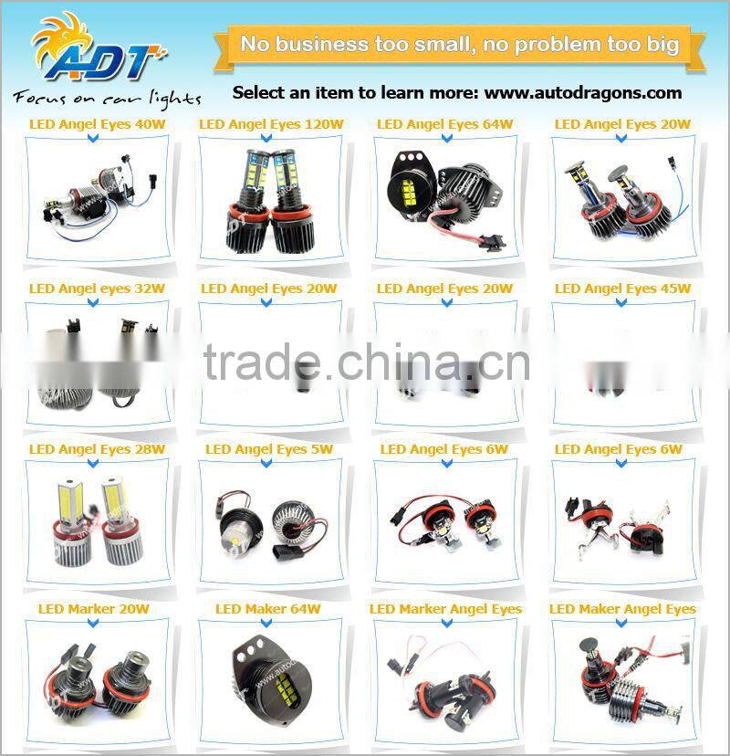 20W H8 LED marker angel eye for BMW E87 E82 E90 E91 E92 E93 E60 E61 X1 X5 E70 X6 E71