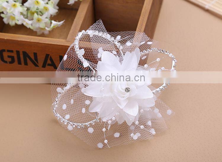 ponytail flower hair ornament, braid hair ornament
