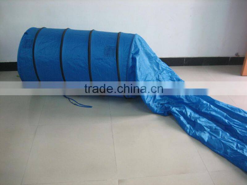 Eco-friendly Fabric dog toy tunnel for dog playing