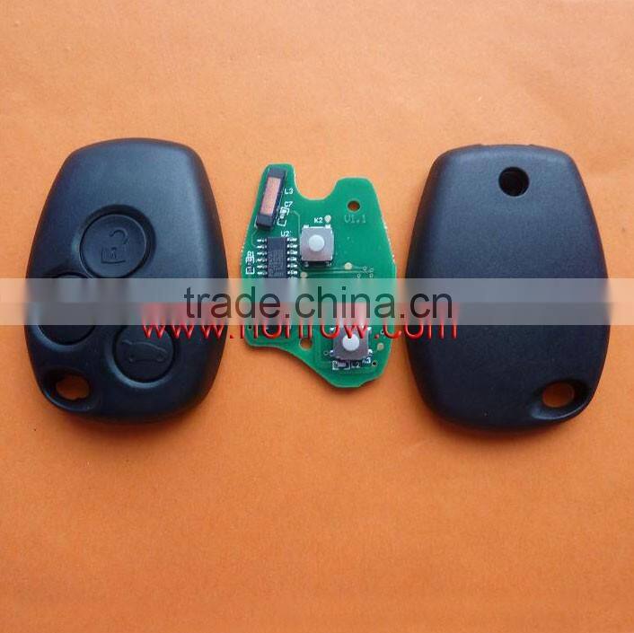 Renault 3 button car remote key duplicate with 433Mhz and 7947 Chip