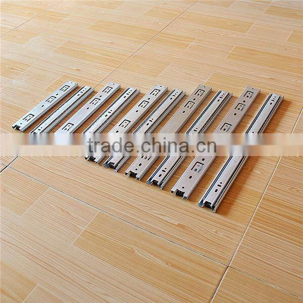 35MM 3 Folds Full Extension Side Mount Plastic Drawer Slides