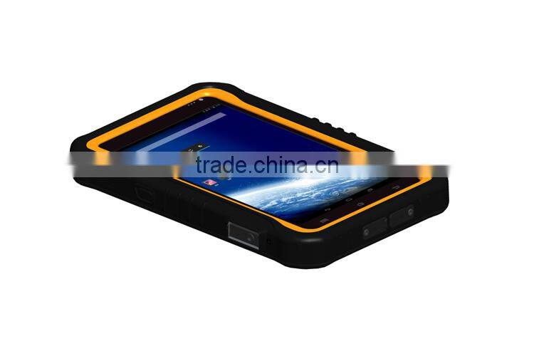 Dustproof 7 inch Android 3G barcode scanner RFID terminal