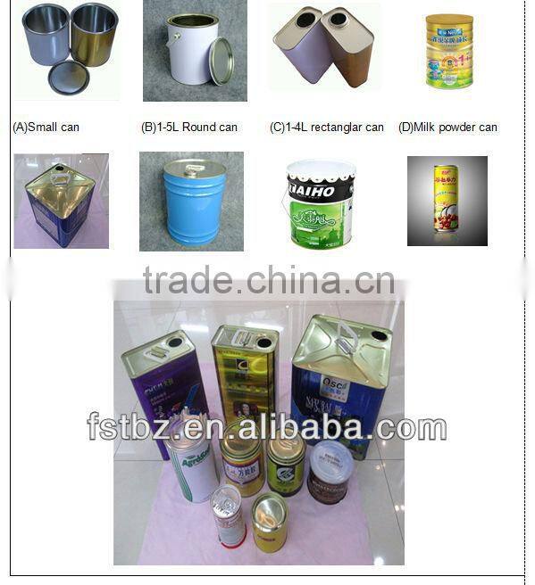 Tin Round Can Making Production Line