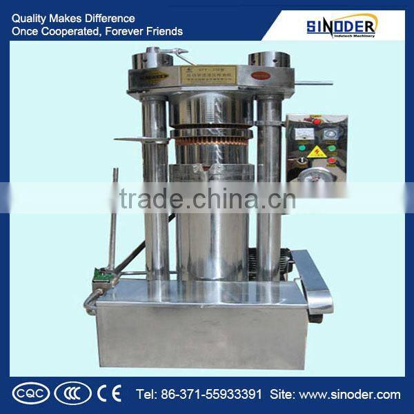 Stainless steel hydraulic palm oil press machine/ oil expeller /hydraulic oil press for olive, sesame