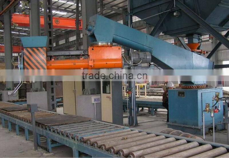 Double grinding wheel foundry sand mixer S114