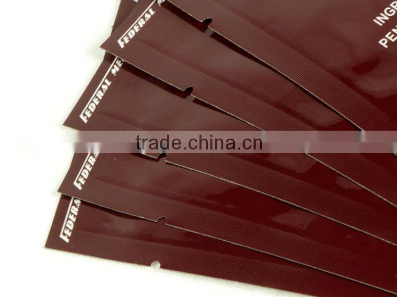 New crafts in 2016 aluminum foil facial mask pack bag