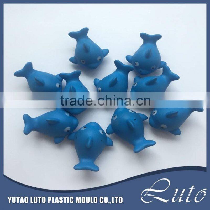 China supplier cute shaped vinyl floating dolphin bath toy