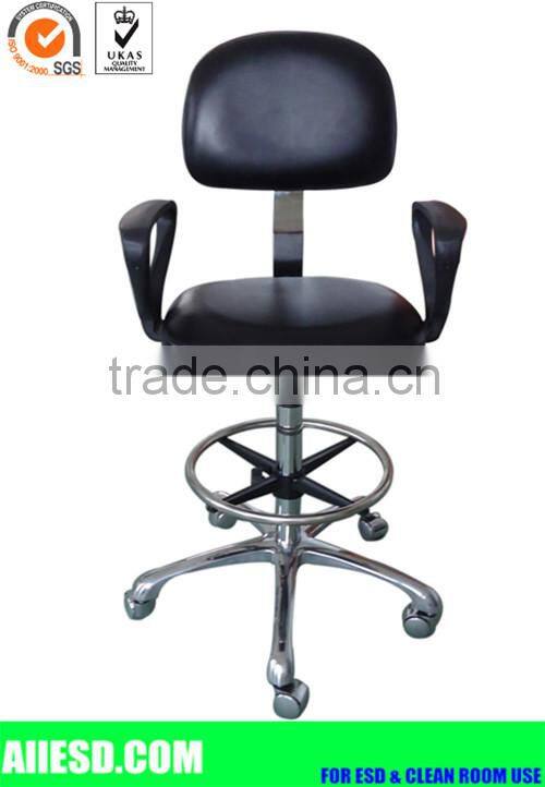 with armrest cleanroom esd lab anti-static chair